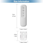 Replacement Remote 99770 99392 99118 99122 99123 99119 Ceiling Fan Remote Control Compatible with Hunter