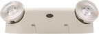 Lithonia Lighting Basics Low Profile Emergency Light, LED Emergency Lights for Business, Ceiling or Wall mount, White Thermoplastic, 120/277V Dual Voltage, Remote Capacity (EU2L REM M12)