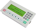 Jectse OP320-A Text Display,Small Man-Machine Interface 3.7 inches LCD Screen HMI Support S485/RS232 Intelligent Controller with Communication Port