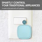 Irfora Mini BT Fingerbot Home Automation Controller APP Control Voice Control Schedule Timer Fingerbot Home Appliances Switch Pusher Smart Controller (BT Gateway Required)