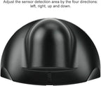 Universal Wired Microwave Motion Sensor Detector, 12-24V Automatic Door 24.125Ghz Microwave Motion Sensor Autodoor Sensors, Monitor and Outdoor Indoor Property