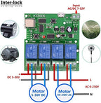 Newgoal WiFi Wireless Inching Relay Monentary/Self-Locking Switch Module DIY Smart Home Remote Control DC 5-32V AC90-260V Ewelink App iOS/Andriod Compatible with Alexa Echo Google Home IFTTT (DC4)