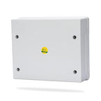 Mollom 12 Way Power Distribution Box with Bus Bars and Din Rail for Miniature Circuit Breaker MCB, Waterproof IP66.Padlock Available for Indoor and Outdoor Use