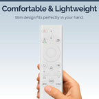2 Pack BN59-01391A Samsung TV Remote Control Replacement for Smart TV - Easy Setup, Universal Bluetooth/IR Voice Remote, Solarcell - Works with Samsung QLED, Frame, Crystal UHD, 4K, & LED Smart TVs