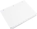 Exhibitindexes® State Divider Tabs/Indexes 3 Hole Punched