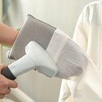 Garment Steamer Ironing Glove Mitt with Finger Loop for Clothes Steaming Mitt Anti Steam Mini Handheld Ironing Pad Board Heat Resistant Steamer Hand Protector with hanging loop for Steaming Clothes