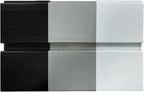 DLDIRECT 3 Colors - White Slatwall Panel Garage Organizer: Heavy Duty Wall Mounted PVC Rack, Interlocking Slat Paneling for Garage Storage, Slotwall Board, Shelves System
