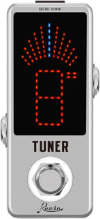 Rowin High Precision Guitar Chromatic Tuner Pedal Ture Bypass