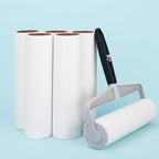 9 inch Lint Roller Refills Only Compatible with Spotty Supersize Extra Sticky Adhesive Lint Roller Refill Pet Cat & Dog Hair Remover for Clothes and Furniture, Pack of 5 Refills, 300 Sheets Total