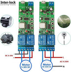 Newgoal Wireless Jog Relay momentary/self-Locking Switch Module DIY Smart Home Remote Control WiFi Relay Switch Ewelink App Compatible with Alexa Echo Google Home IFTTT (DC2)