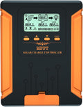 iSunergy 60A 180V MPPT Solar Charge Controller 12V/24V/36V/48V Auto, Heat-Dissipating Metal Housing, Dual Fans, and LCD Display, for LiFePO4, Gel, Lithium, SLD, FLD, and Ternary Battery