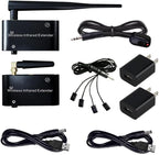 SPENFiLY IR Blaster Repeater for Extended Control of Multiple Infrared Home Appliances Wireless Infrared Repeater for Audio-Visual Controls - WL-T1-L（Control 4 Devices