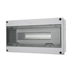 MOLLOM 18 Way Circuit Breaker MCB Distribution Protection Box with DIN Rail, IP65 Waterproof,for Indoor and Outdoor