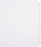 Exhibitindexes® State Divider Tabs/Indexes 3 Hole Punched