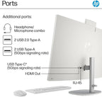 HP 27" All-in-One Touchscreen Desktop PC 2025 New, Intel Ultra 7 255U (Up to 5.2GHz), Intel AI Boost, 27 inch FHD Touchscreen Anti-Glare Display, 64 GB DDR5 5600MT/s, 4 TB Gen4 SSD, Windows 11 Pro