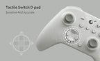 GuliKit ES Fastest Wireless Controller – Hall Anti-Drift&Anti-Snapback Joysticks, Lowest Wireless Latency 3.25ms, Compatible with PC/Switch/Android/Switch 2 Wake-up,30h Battery, Gyro&Turbo for FPS