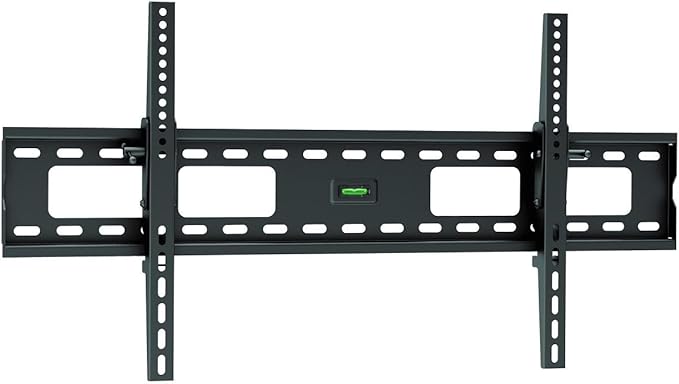 Ultra Slim Tilt TV Wall Mount Bracket for Samsung QET 55" Class 4K UHD Commercial LED Display - QE55T - Low Profile 1.7" from Wall, 12° Tilt Angle, Easy Install