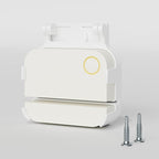 Garage Door Bracket for Ring Alarm Contact Sensor 2nd Gen | Secure Mount with Quick-Snap Clip & Screws | Easy Install Accessory (White Sensor Not Included)