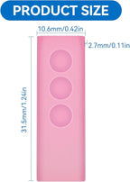Protective Silicone Sleeve Case for SimpliSafe KeyFob - Arm and Disarm Remotely, Flexible Cover for SimpliSafe Home Security System KeyFob - Latest Gen (Pink)