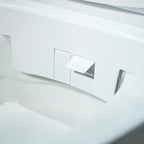 WOODBRIDGE Smart Toilet with Auto Open/Close,1000g MaP Flush Score,Foam Shield,Foot Sensor, Movement Drying,Auto Flush,ADA Height,Blackout Flush,Heated Seat,One Piece Toilet with Tank Built in