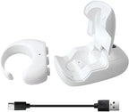 HEKUTU Social Media Scrolling Ring Remote - Hands-Free Controller for T-ikT-ok Yout-ube IG - White