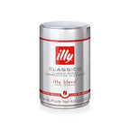 illy Whole Bean Coffee, Classico Medium Roast, 100% Arabica, Premium Italian Coffee, Ideal for Espresso, Drip, Moka and French Press Brewing, 8.8oz, 6 Pack