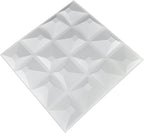 Art3d Decorative 3D Wall Panel, 32 Sq.FT PVC Interior Wall Decor for Living Room, Bedroom, Lobby, Office, Shopping Mall, White