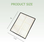 Nispira True HEPA Filter (Small) with 4 Pre-Carbon Filters Compatible with Whirlpool Whispure Air Purifier Models AP150 AP250 AP25030K APR25530L Compared to Part # 1183051 1183051K Small Filter. 1 Set