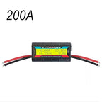 Proshopping 200A RC Watt Meter, High Precision Power Analyzer, DC 0-60V Volt Amp Watt Checker Tester, with Digital Yellow LCD Screen- for Voltage, Current, Power, Charge and Energy Measurement