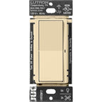 Lutron Claro Smart Light Switch for Caseta Lighting, for LED Lights, Fans, 5 Amp, Single-Pole/3-Way, Neutral Required, DVRF-5NS-IV, Ivory