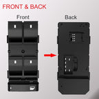 Power Window Master Control Switch Front Left Driver Side fit for 2007-2013 Chevy Silverado GMC Sierra 1500 2500HD 3500HD Traverse HHR Buick Enclave Replaces OE 25789692, 20945129, 25951963, 20945224