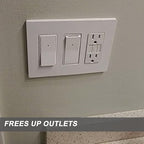 10Pack SOZULAMP Wall Switch with Night Light - Combination Nightlight and Single Pole Light Switch