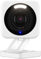 WYZE Cam v4 (Latest Model), 2.5K AI Security Camera, Indoor/Outdoor Cameras for Home Security, Baby Monitor & Pet Camera, Vibrant Color Night Vision, No Subscription Required, Free Expert Help