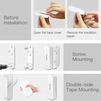 Door Chime, Door Sensor Chime for Door Opens – Door Ringer with 500ft Operating Range 52 Chime Adjustable Volume Mute Mode LED Indicators –Entry Alert Chime for Business/Home/Office