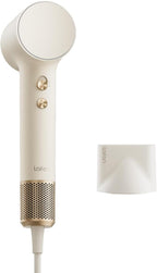 Laifen MINI Hair Dryer, Lightweight and Compact High Speed 200M Ionic Blow Dryer with 110, 000 RPM Brushless Motor for Fast Drying, Low Noise, Hairdryer with Magnetic Nozzle, Child Mode
