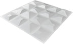 Art3d Decorative 3D Wall Panel, 32 Sq.FT PVC Interior Wall Decor for Living Room, Bedroom, Lobby, Office, Shopping Mall, White