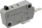 BOJACK Microwave Oven Door Switch KW3A 16A 125/250 V Door Interloc (Pack of 2 pcs Normally Open Switchs)