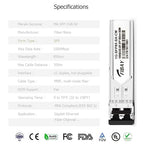 OPSTRAN 1000BASE-SX SFP Optical Transceiver Module Compatible with Cisco Meraki MA-SFP-1GB-SX 850nm 550m DDM Duplex LC MMF