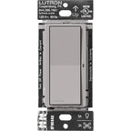 Lutron Claro Smart Light Switch for Caseta Lighting, for LED Lights, Fans, 5 Amp, Single-Pole/3-Way, Neutral Required, DVRF-5NS-GR, Gray