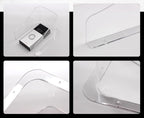 Doorbell Rain Cover Weatherproof Compatible for Ring/Blink/Google Nest Video Doorbells, Large Acrylic Doorbell Cover Protector for Outside Camera Doorbells/Door Keypad/Attendance Machine(Model B)
