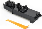 JALIAMTE 56045538AD Master Power Window Switch, 56049804AB Left Front Driver Side Control Power Switch Compatible with 2002-2009 Dodge Ram 2003-2004 Dodge Dakota, Replaces OE# 56049804AA, 901-484