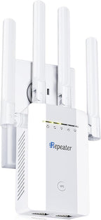 2026 New WiFi Extender Signal Booster for Home, 15715sq.ft Long Range WiFi Repeater Wireless Routers Signal Amplifier, Mesh WiFi 15X Faster Access Point with Ethernet Port, Easy Setup, 5 Working Mode