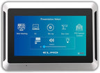 Elmo 3461 Model TCP07 Touch Screen Control 7” Stand-Alone Interface, Bright Full Color Touch Display, Desktop or Wall Mountable