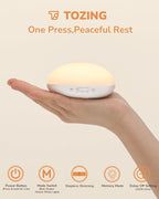 TOZING Baby Night Lights for Nursery – Portable Night Light with Minimalist Design, Nursery Night Light for Breastfeeding, Memory & Timer Modes, Ultra-Long Battery Life
