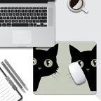 Cat Square Mouse pad, Texture, Waterproof, Anti Slip Rubber Base, Computer Mouse pad, Laptop Mouse pad