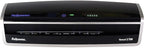 Fellowes Laminator Venus 2 125, Rapid 30-60 Second Warm-up Laminating Machine, with Laminating Pouches Kit (5734801), Black, Silver, 5.1" x 21.3" x 8.2"