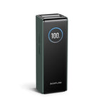 EF ECOFLOW Rapid Power Bank 25,000mAh, 170W Portable Charger with Dual 140W USB-C Ports for Multi-Device Charging, Smart TFT Screen, Compatible with iPhone 17/16/15/14, Samsung, Laptop (Green)