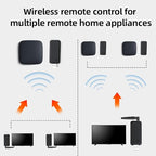 SPENFiLY Wireless Infrared Remote Control Extender, Infrared Repeater Kit, Infrared Remote Control Wireless Connection Home Appliances Compatible with Multiple Infrared Devices (Control of 4 Devices)
