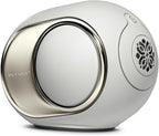 Devialet - Phantom Ultimate 98 dB - Light Pearl - Zero Distortion - High-Resolution Audio Processing - Multiroom Sync. - Home Audio Speaker