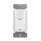 TOPGREENER Occupancy Vacancy PIR Motion Sensor with 0-10V Dimmer Light Switch, 800W Electronic Ballast or LED Driver, Single Pole Low-Voltage Dimmer, TDODS5-010, White